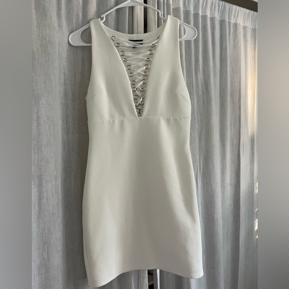 Topshop Fitted Mini Dress